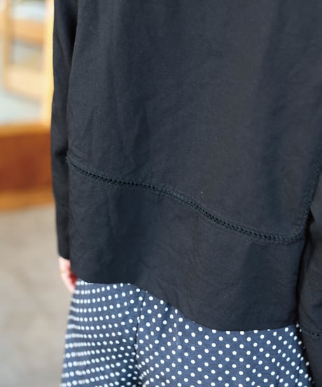 Dhal / 2/72 Wool Gaba Crew Shirt Pico