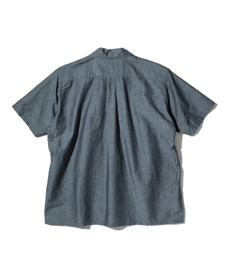 Dhal / C/Li CHAMBRAY SS Open Collar Shirt