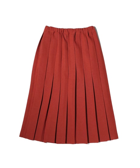 Dhal / DOUBLE FACE JERSEY  Pleats Skirt