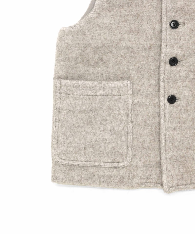 Dhal ウール混ベスト FilledWool STARPIECE / Vest Dhal ウール混ベスト FilledWool STARPIECE / Vest