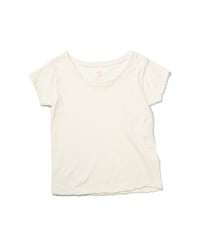 1027 Hard Twisted Bio Cutsew / Front Back Tee Cream