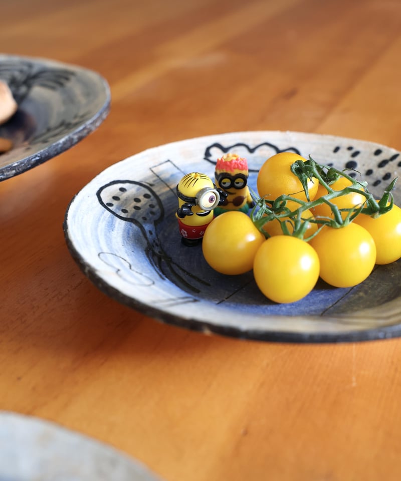 キムホノ 6寸皿（青） | Dhal/DHAL DESIGN SHOP online store