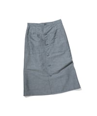 Dhal / C/Li CHAMBRAY Skirt Navy