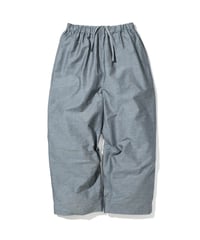 Dhal / C/Li CHAMBRAY Relax Pants Navy