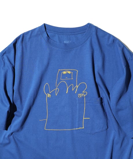 1027 × TAKAHIKO KAWAMURA TEE / Navy - Love