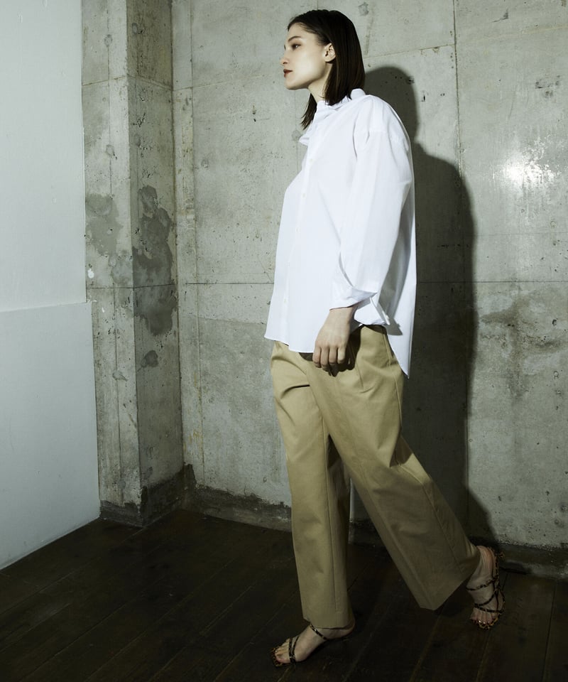 THE FLATS / ザ フラッツ 】OVER SIZE SHIRT (WHITE) |...