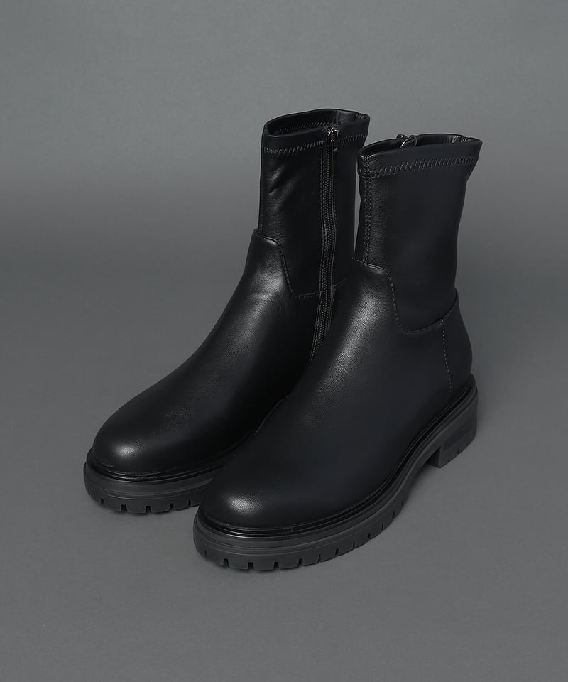 Mollini / モリーニ 】 STRETCH SMOOTH LEATHER BOOT