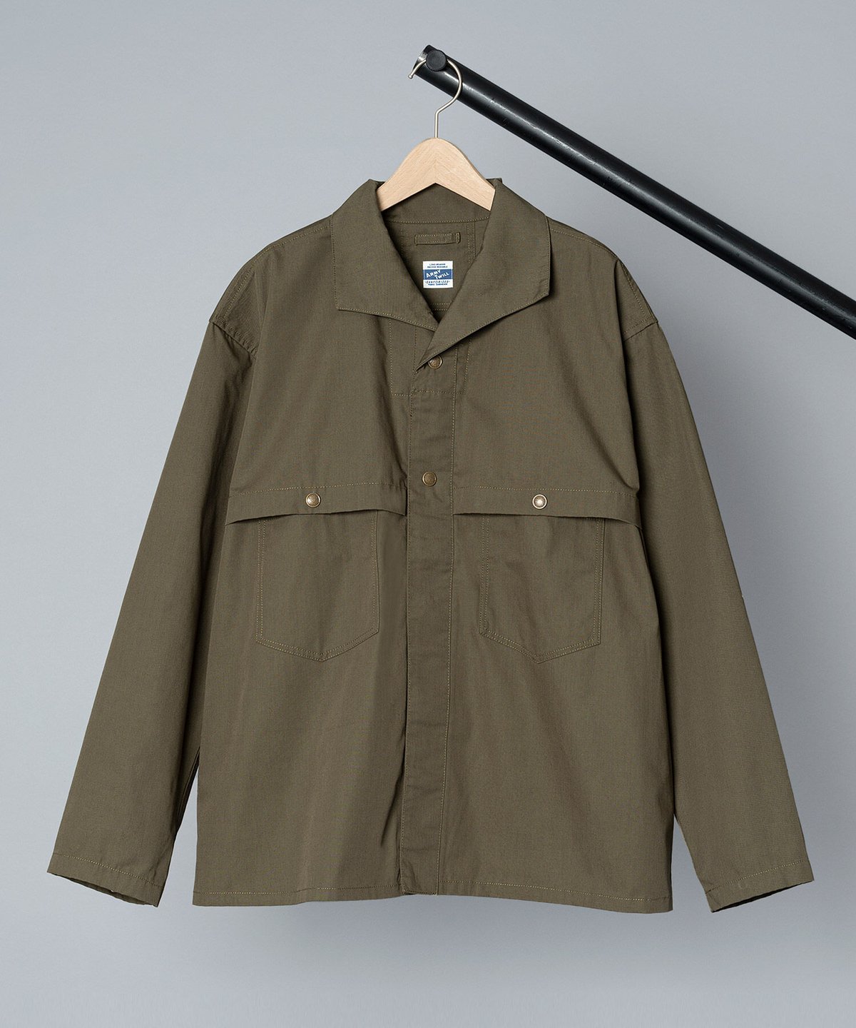 ARMY TWILL / アーミーツイル 】LOGGER SHIRT JACKET (KH...