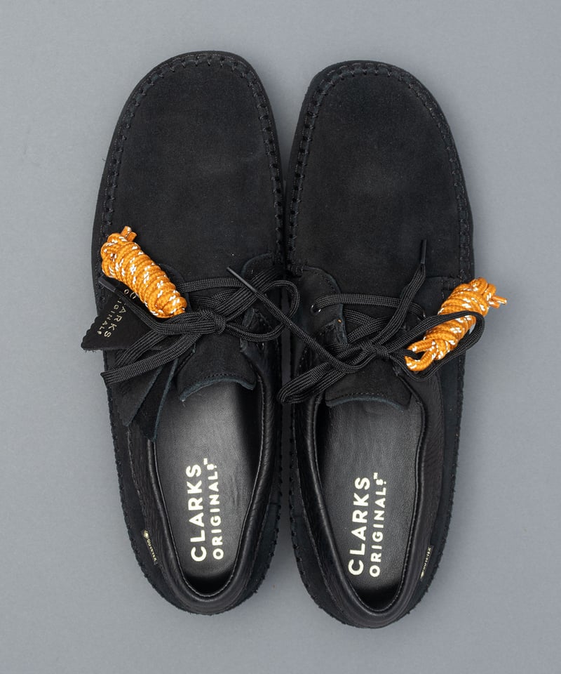 Clarks originals outlet black