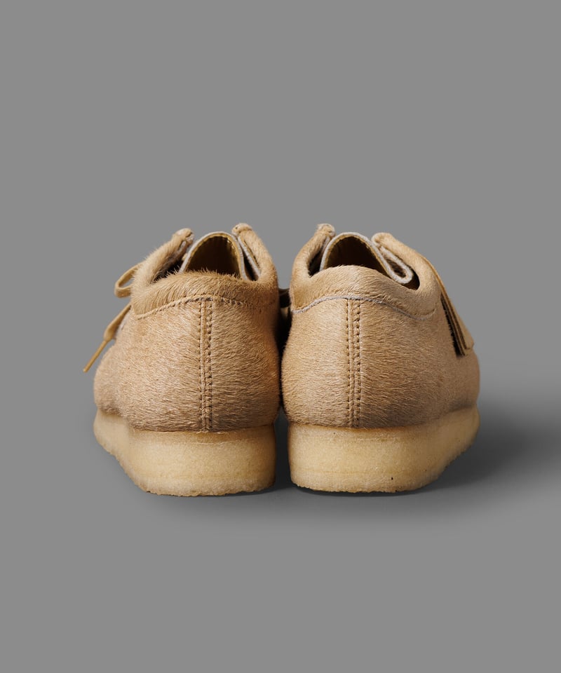 CLARKS / クラークス 】 Wallabee Hair On (BEIGE) |