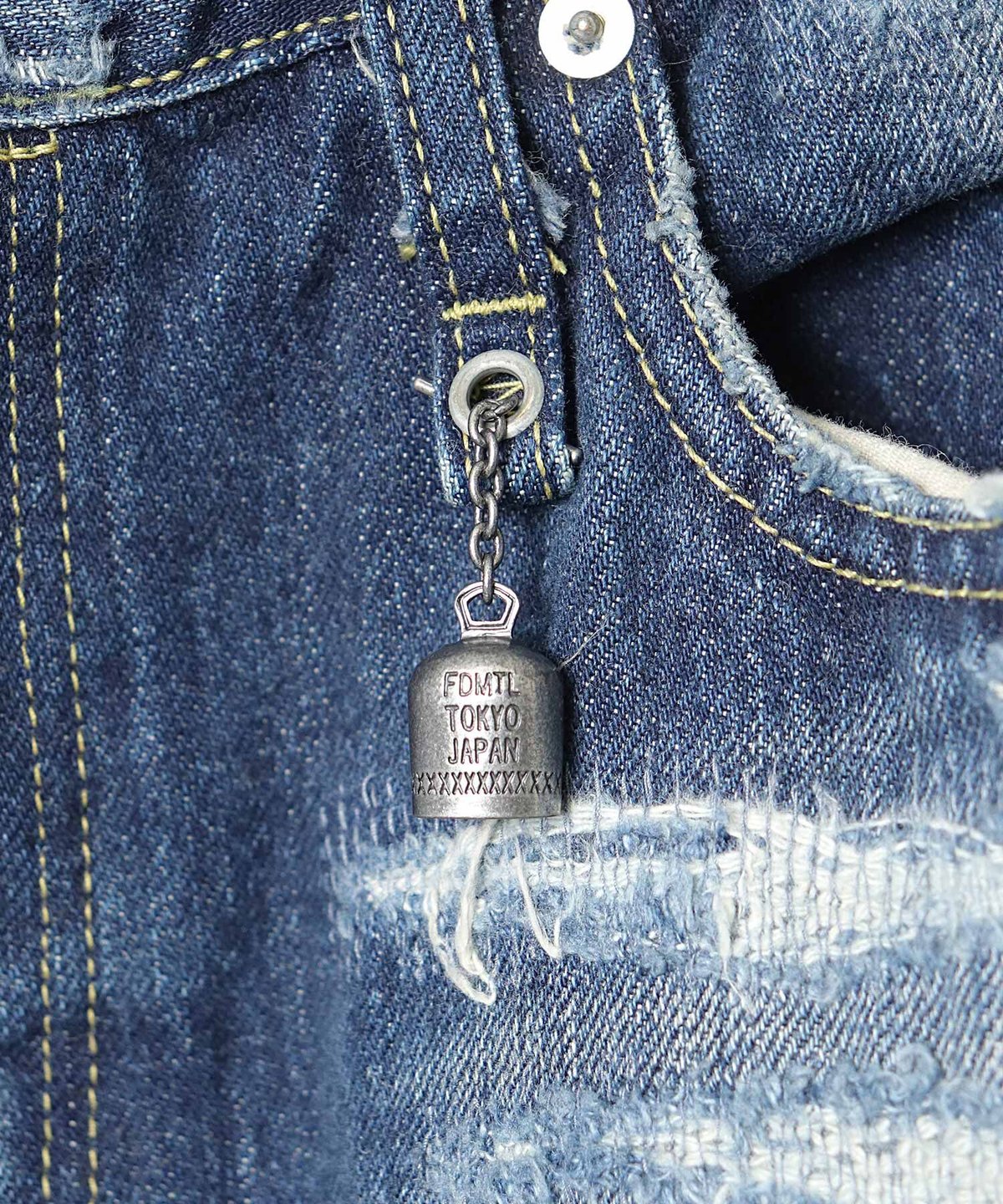 FDMTL / ファンダメンタル 】 SLIM FIT STRAIGHT DENIM CS...