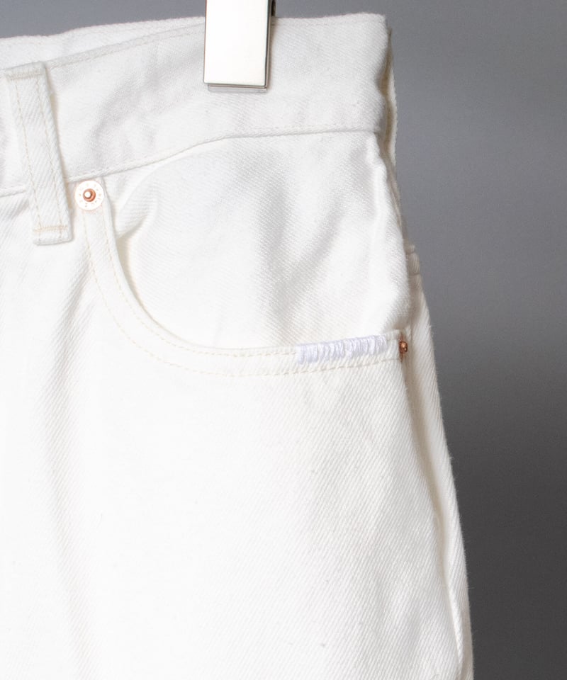 SERGE de bleu / サージ 】 NEW BAGGY DRY WHITE |