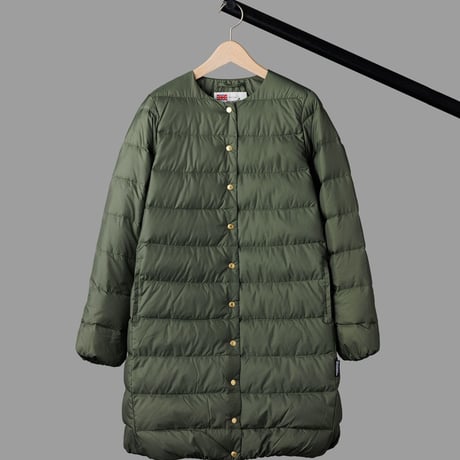 【 TRADITIONAL WEATHERWEAR / トラディショナルウェザーウェアー 】ARKLEY LONG DOWN PACKABLE (KHAKI)