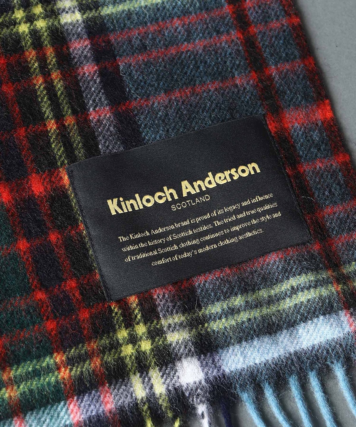 Kinloch Anderson / キンロック アンダーソン 】 WOOL CASH S...