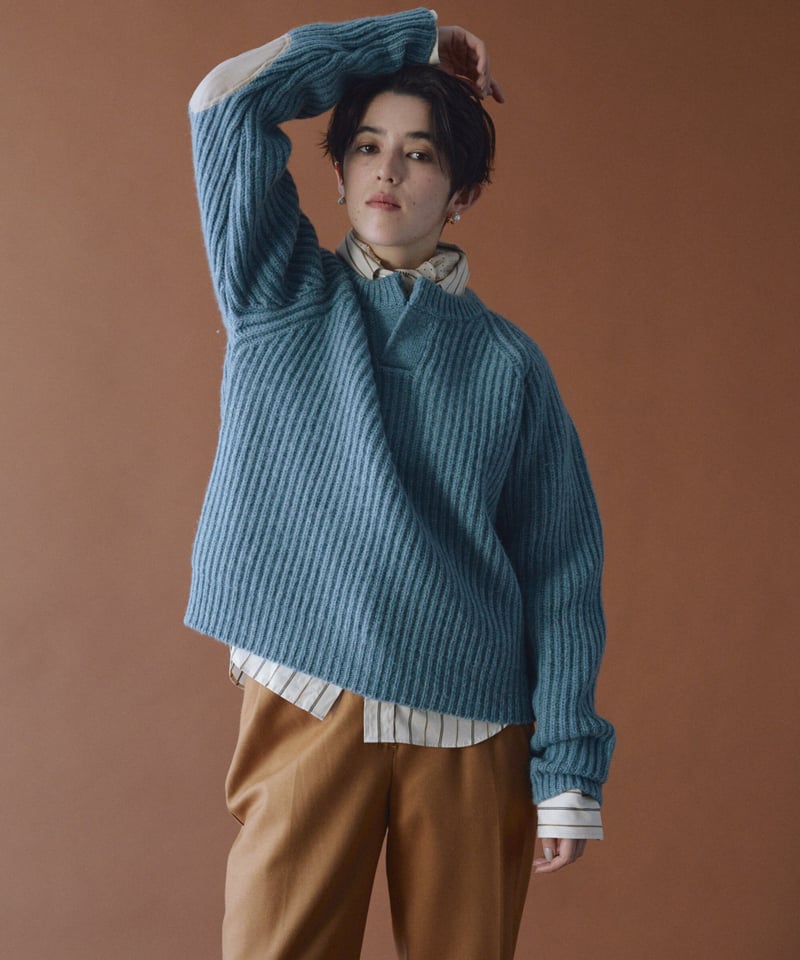 Atelier Mont Kemmel / アトリエモンケメル 】ELBOW PATCH