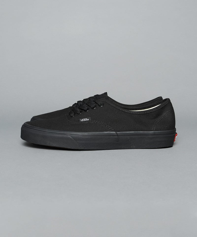 Vans canvas shop all black