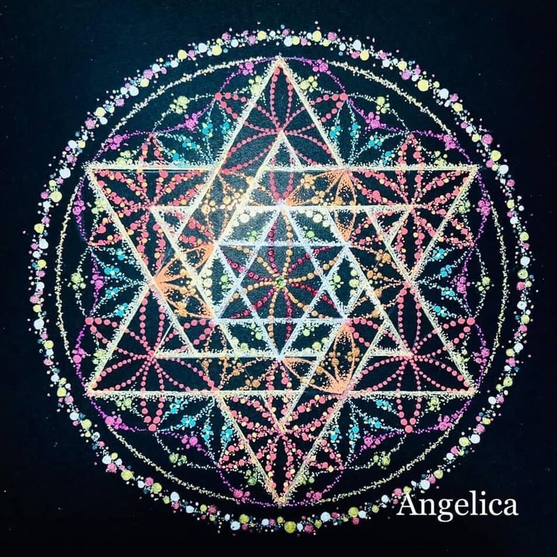 点描フラワーオブライフ講座 | Angelica