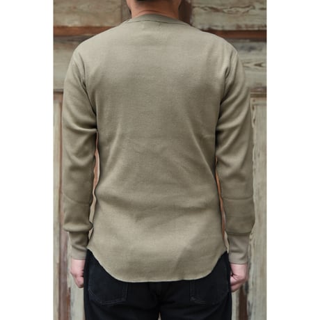 CREW NECK TYPE LONG SLEEVE UNDERWEAR (ALPHA GREEN) (exclusive color)