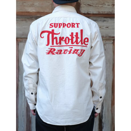 "Throttle Racing Support Crew" DIAMOND CRACKER