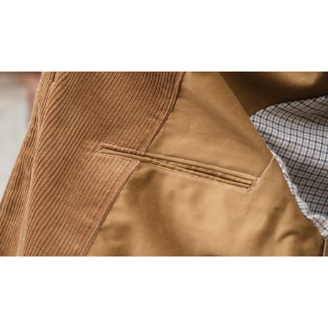 "JACKSON" SACK COAT (CAMEL)