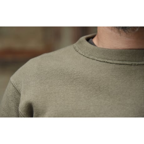 CREW NECK TYPE LONG SLEEVE UNDERWEAR (ALPHA GREEN) (exclusive color)