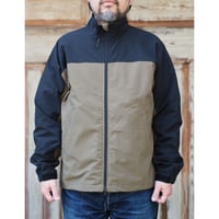 "TAILWIND" TRACK JACKET (OLIVE×BLACK)
