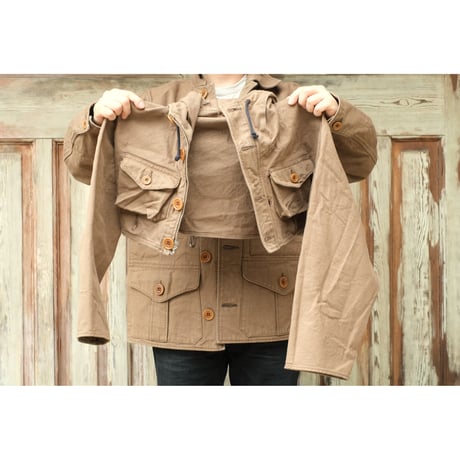 "TIMBER CRUISER" COAT (YARN-DYED KHAKI)