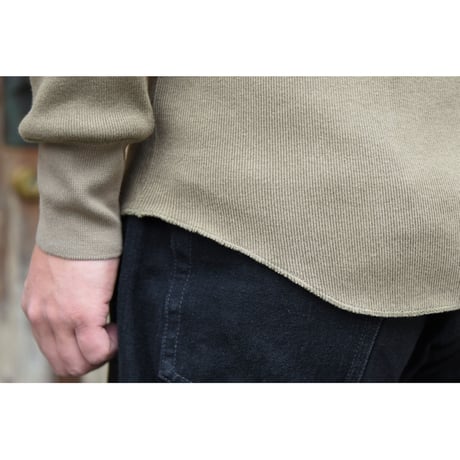 CREW NECK TYPE LONG SLEEVE UNDERWEAR (ALPHA GREEN) (exclusive color)