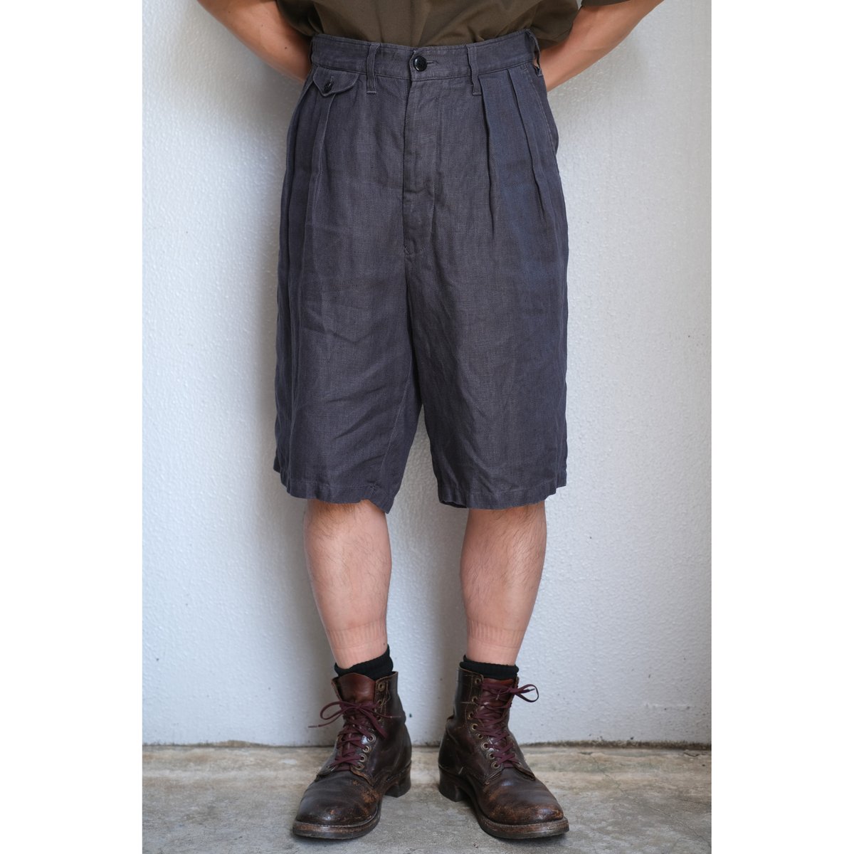 Freewheelers & Co. "WILD CANYON" SHORTS(CHARCOAL GRAY)