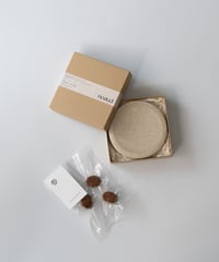 megumi tsukazaki EVENT "noeud" exclusive plate + unjunkfoodsproduction cookie set