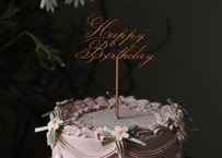 flower ribbon topper