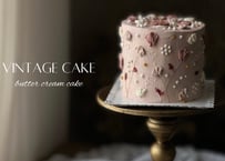 pink flower cake