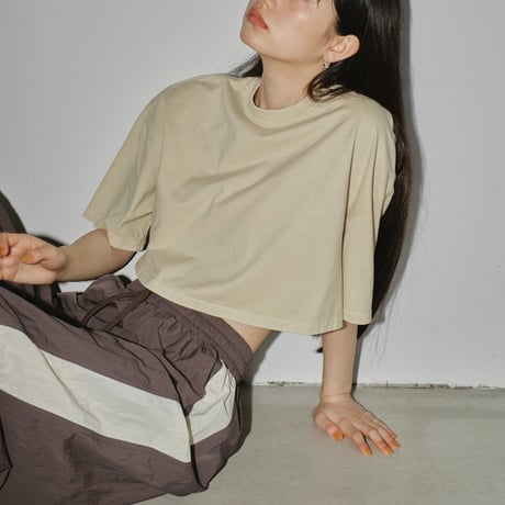 TODAYFUL トゥデイフル / Cropped Cotton T-shirts クロップドコットンTシャツ / 12410605