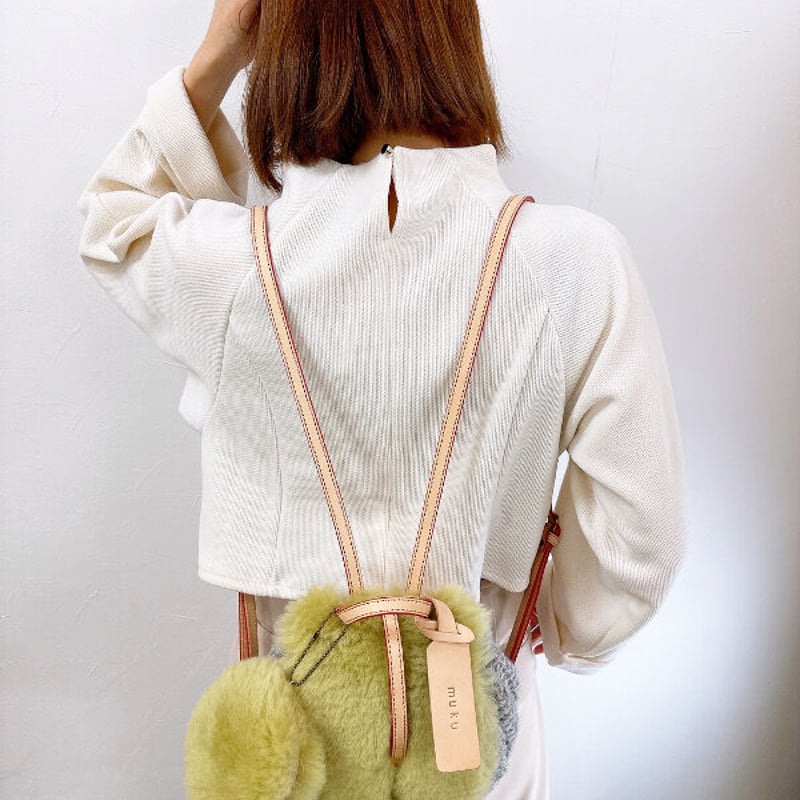 muku ムク NATURAL 831 ムートン リュック バッグ bag | BLUE LOTUS