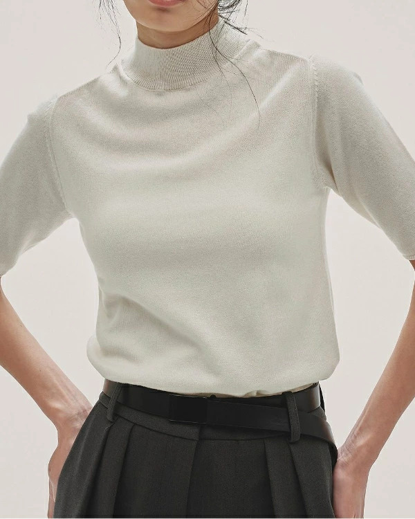 TODAYFUL トゥデイフル Halfsleeve Highgauge Knit ハーフスリ