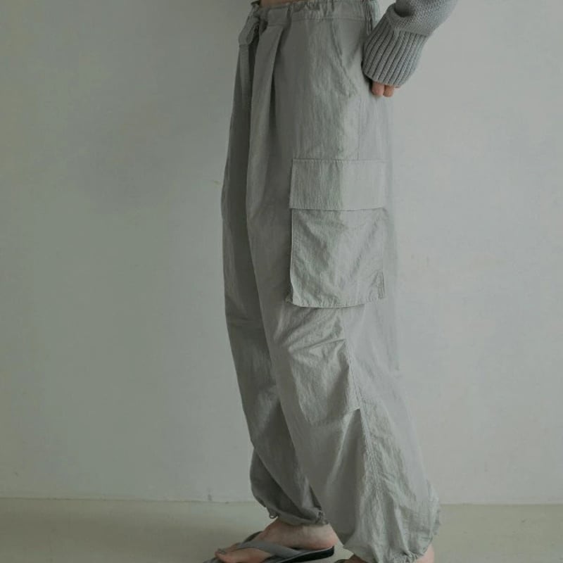ànuke アンヌーク anuke Nylon Cargo Pants ナイロンカーゴパンツ
