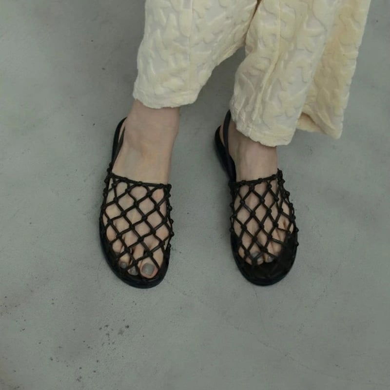 ànuke アンヌーク anuke Braid Flat Shoes ブレイドフラット