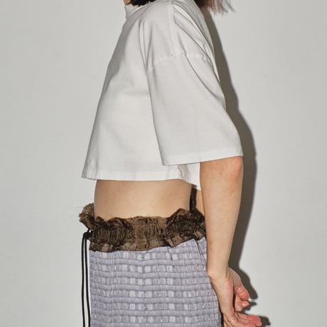 TODAYFUL トゥデイフル / Cropped Cotton T-shirts クロップドコットンTシャツ / 12410605