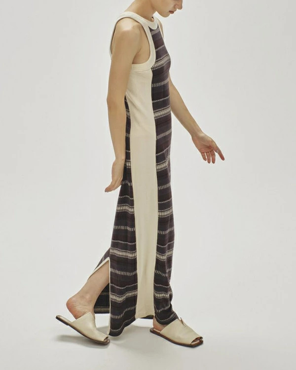 【新品未使用】Todayful ジャガードボーダードレス36 TODAYFUL トゥデイフル Jacquard Border Dress ジャカード