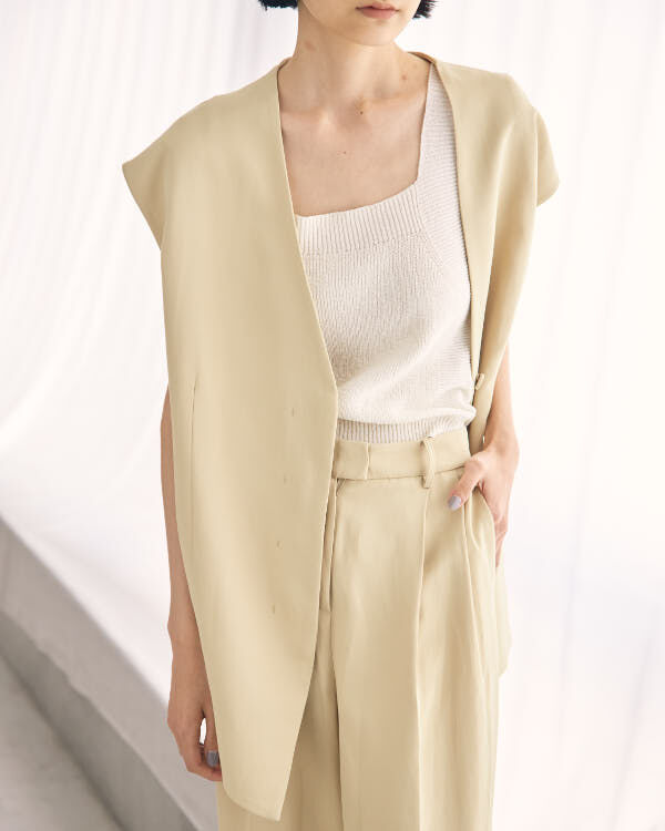トップス TODAYFUL bnt. TODAYFUL トゥデイフル / LIFE's ライフズ / Square Knit Tan