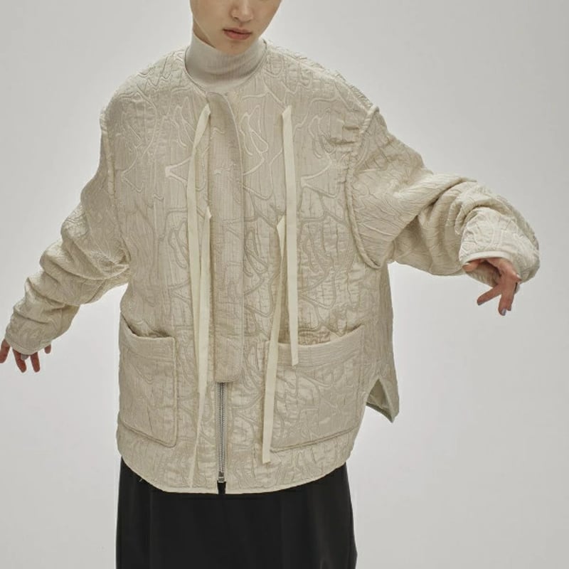 TODAYFUL トゥデイフル Jacquard Piping Blouson ジャガードパイ