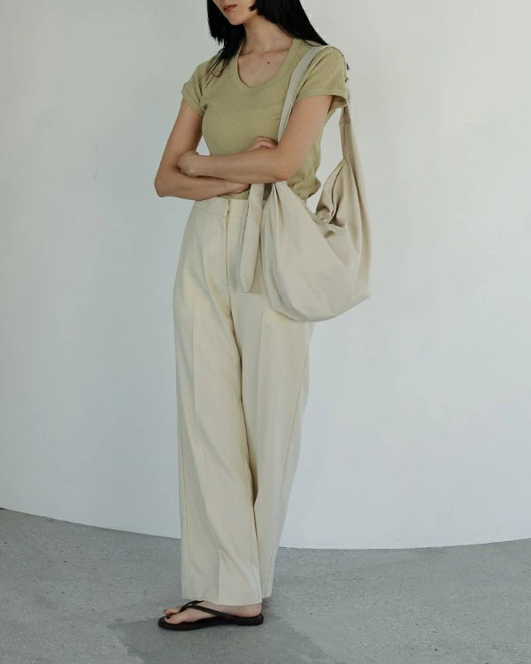 アンヌーク　anuke トップス　Vintage Rib Tops ànuke アンヌーク anuke Vintage Rib Tops ヴィンテージリブ