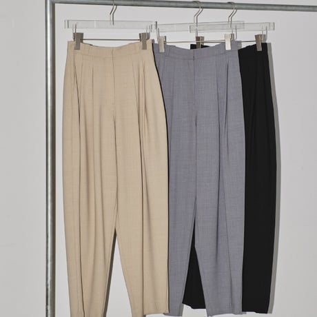 TODAYFUL トゥデイフル / Highwaist Tuck Trousers ハイウェストタックトラウザーズ パンツ / 12310726 吉田怜香