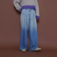 CYAN TOKYO シアントウキョウ シアントーキョー  グラデーションデニムワイド パンツ ボトムス ジーンズ