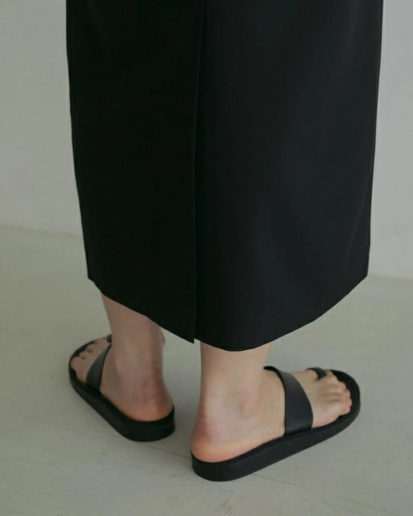 ànuke アンヌーク anuke Ecoleather Belt Sandals エコレザー