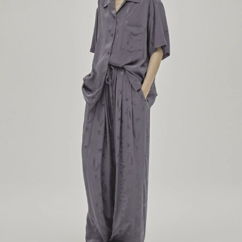 TODAYFUL トゥデイフル Swallow Satin Pants スワローサテン