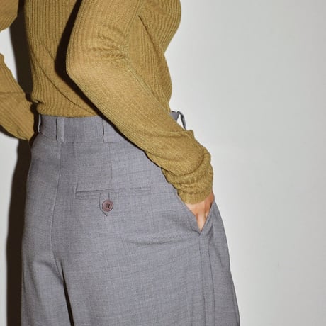 TODAYFUL トゥデイフル / Highwaist Tuck Trousers ハイウェストタックトラウザーズ パンツ / 12310726 吉田怜香