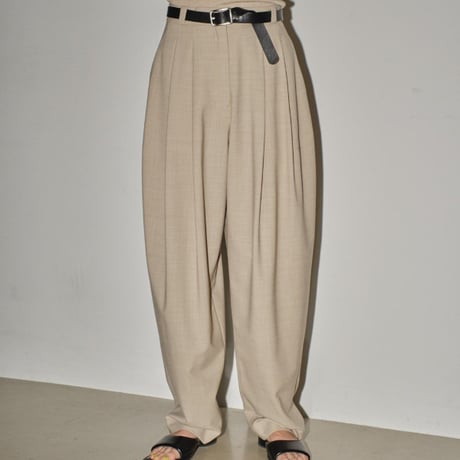 TODAYFUL トゥデイフル / Highwaist Tuck Trousers ハイウェストタックトラウザーズ パンツ / 12310726 吉田怜香