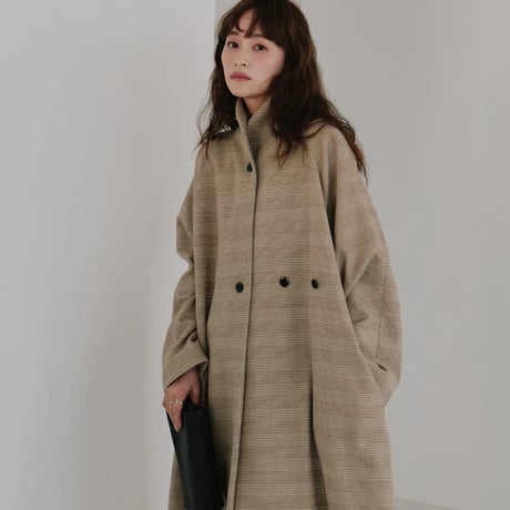 Hella ヘラ tweed long coat ツイードロングコート h253-01