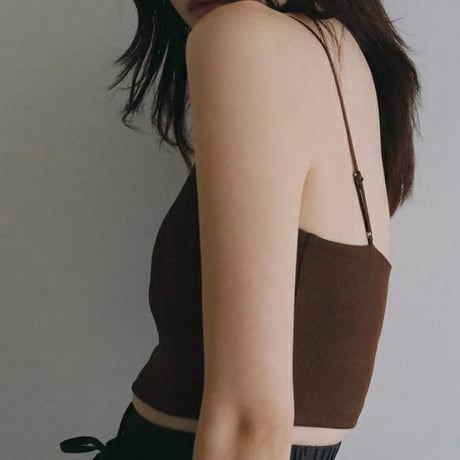 ànuke アンヌーク anuke Padin Half Camisole パッドインハーフキャミソール 62610636 船曳ひろみ